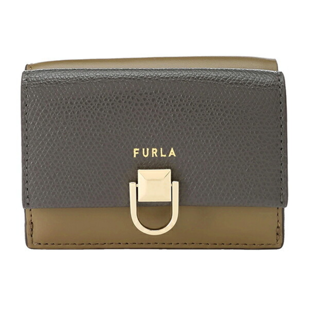 Furla Miss Mimi Tri Fold Wallet Gray